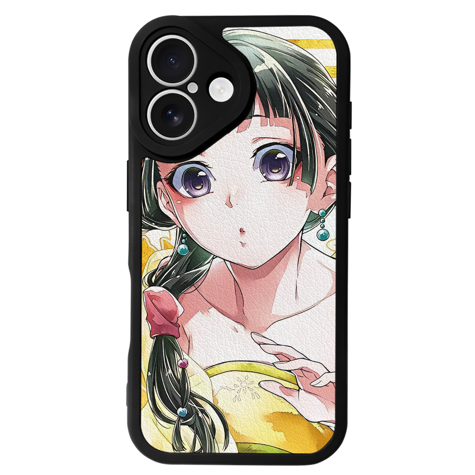 薬屋のひとりごと The Apothecary Diaries 【iPhone 16シリーズ対応】シリコンスマホケース（レザー調） 材質：シリコン